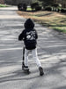 THE FINAL TRACK ATTACK HOODIE - RECYCLED BLACK by LITTLE RAD THINGS