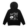 THE FINAL TRACK ATTACK HOODIE - RECYCLED BLACK by LITTLE RAD THINGS