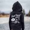 THE FINAL TRACK ATTACK HOODIE - RECYCLED BLACK by LITTLE RAD THINGS