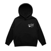 THE FINAL TRACK ATTACK HOODIE - RECYCLED BLACK by LITTLE RAD THINGS