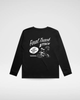 THE FINAL TRACK ATTACK LONG SLEEVE TEE - SOLID BLACK by LITTLE RAD THINGS