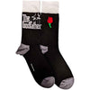 The Godfather Logo White [Socks] by Rock Band Apparel