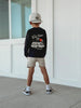 THE GOOD TIMES CAFE LONG SLEEVE - SOLID BLACK by LITTLE RAD THINGS
