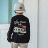 THE GOOD TIMES CAFE LONG SLEEVE - SOLID BLACK by LITTLE RAD THINGS