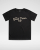 THE GOOD TIMES CAFE TEE - BLACK by LITTLE RAD THINGS