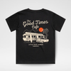 THE GOOD TIMES CAFE TEE - BLACK by LITTLE RAD THINGS