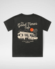 THE GOOD TIMES CAFE TEE - COAL by LITTLE RAD THINGS