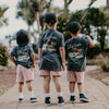THE GOOD TIMES CAFE TEE - COAL by LITTLE RAD THINGS