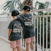 THE GOOD TIMES CAFE TEE - COAL by LITTLE RAD THINGS