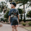THE GOOD TIMES CAFE TEE - COAL by LITTLE RAD THINGS