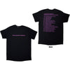 The Human League Generations Tour '24 Text [T-Shirt] by Rock Band Apparel