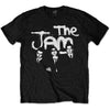 The Jam B&W Group Shot [T-Shirt] by Rock Band Apparel