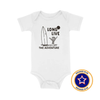 THE LONG LIVE ADVENTURE ONESIE - WHITE by LITTLE RAD THINGS