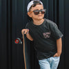 THE MAVERICKS TEE - FADED BLACK by LITTLE RAD THINGS