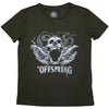 The Offspring Feathered Winged Skull [T-Shirt] by Rock Band Apparel