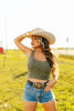 The Original, Viral Boot Stitch Western Tank Top by Wild Junkie