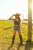 The Original, Viral Boot Stitch Western Tank Top by Wild Junkie