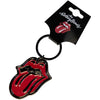 The Rolling Stones Classic Tongue Black [Keychain] by Rock Band Apparel
