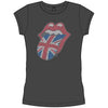 The Rolling Stones Classic UK Tongue [T-Shirt] by Rock Band Apparel