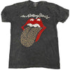The Rolling Stones Leopard Tongue [T-Shirt] by Rock Band Apparel