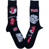The Rolling Stones Logos [Socks] by Rock Band Apparel