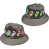The Rolling Stones Multi-Tongue Pattern [Hat] by Rock Band Apparel