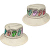 The Rolling Stones Multi-Tongue Pattern [Hat] by Rock Band Apparel