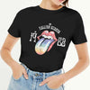 The Rolling Stones Sixty Rainbow Tongue '62 [Short Sleeve Tee] by Rock Band Apparel