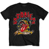 The Rolling Stones Tattoo You Blue Flames [T-Shirt] by Rock Band Apparel