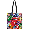 The Rolling Stones Tongues [Tote Bag] by Rock Band Apparel