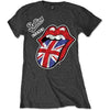 The Rolling Stones Vintage British Tongue [T-Shirt] by Rock Band Apparel