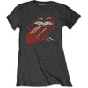 The Rolling Stones Vintage Tongue Logo [T-Shirt] by Rock Band Apparel