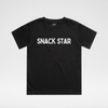 THE SNACK STAR TEE - BLACK by LITTLE RAD THINGS