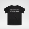 THE SNACK STAR TEE - BLACK by LITTLE RAD THINGS