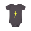 THE SPARK NEON YELLOW ONESIE - GREY by LITTLE RAD THINGS