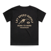THE SPEED SUPPLY TEE - BLACK by LITTLE RAD THINGS
