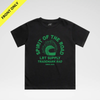 THE SPIRIT RIDER TEE - BLACK FRONT ONLY by LITTLE RAD THINGS