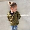 THE STORM RIDER WATERPROOF JACKET - ARMY GREEN by LITTLE RAD THINGS