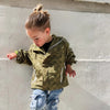THE STORM RIDER WATERPROOF JACKET - ARMY GREEN by LITTLE RAD THINGS