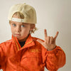 THE STORM RIDER WATERPROOF JACKET - RED by LITTLE RAD THINGS