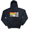 The Strokes Logo & Stripes [Sweatshirt] by Rock Band Apparel