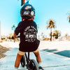 THE SURF TEAM TEE - BLACK by LITTLE RAD THINGS