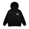 THE TIL DEATH HOODIE - RECYCLED BLACK by LITTLE RAD THINGS
