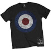 The Who Target Distressed [T-Shirt] by Rock Band Apparel