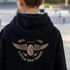 THE WINGED MECHANIC HOODIE - RECYCLED BLACK by LITTLE RAD THINGS