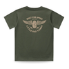 THE WINGED MECHANIC TEE - CYPRESS by LITTLE RAD THINGS