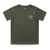 THE WINGED MECHANIC TEE - CYPRESS by LITTLE RAD THINGS