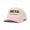 Things To Do Snapback Hat by The Mad Hatter Company