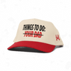 Things To Do Snapback Hat by The Mad Hatter Company