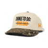 Things To Do Snapback Hat by The Mad Hatter Company